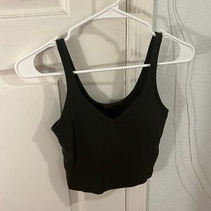 Dark green align tank